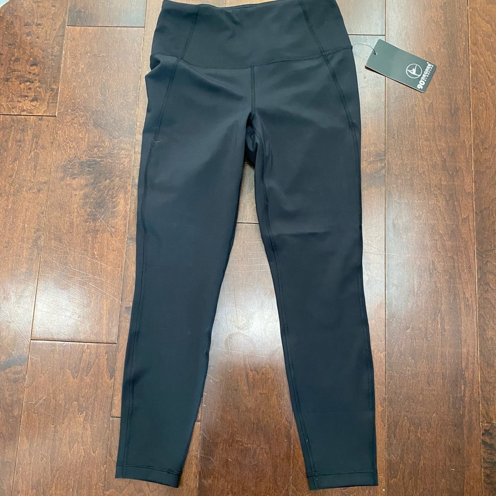 NWT 90 degree by reflex black legging size M
